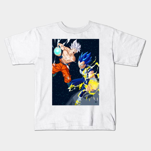 Dragon Ball Kids T-Shirt by T2winsdesign